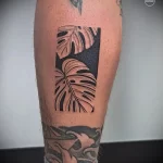 Фото рисунка татуировки растение для денег 18.01.23 №0011 - tatufoto.com