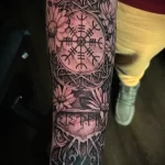 Фото рисунка татуировки руны для денег 18.01.23 №0006 - tatufoto.com