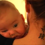 Фото тату иероглифы на шее 23.01.23 №0013 - tatufoto.com