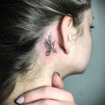 Фото тату на шее для девушек 23.01.23 №0026 - tatufoto.com