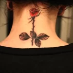 Фото тату на шее для девушек 23.01.23 №0068 - tatufoto.com