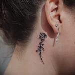 Фото тату на шее для девушек 23.01.23 №0076 - tatufoto.com