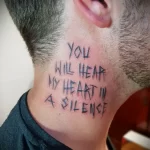 Фото тату на шее мужские 23.01.23 №0075 - tatufoto.com