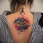 Фото тату на шее сзади 23.01.23 №0030 - tatufoto.com