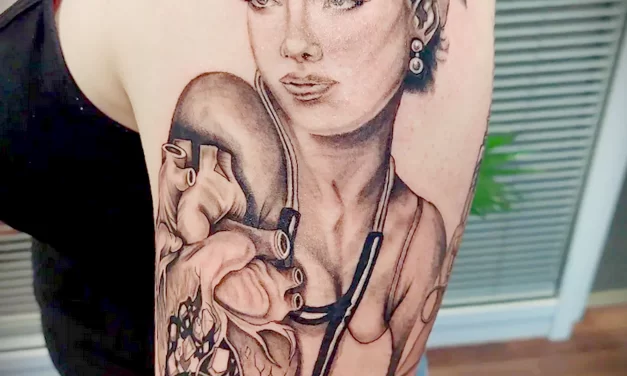 Рисунки татуировки с медсестрой и на тему медицины к международному Дню операционной медсестры — 15 февраля