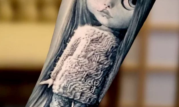 Татуировки с рисунком куклы к международному дню кукольника