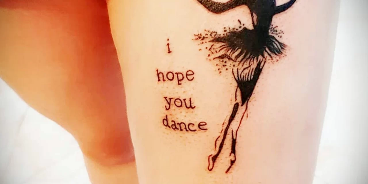 Татуировки с танцорами и тату про танец к Международному Дню Танца – 29 апреля