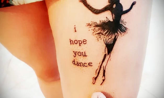 Татуировки с танцорами и тату про танец к Международному Дню Танца – 29 апреля