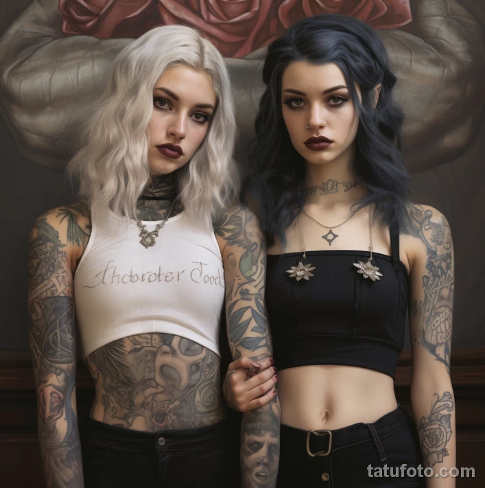 Искусство татуировки и феминизм - девушка с телом в тату 15 - 281023 tatufoto.com 15