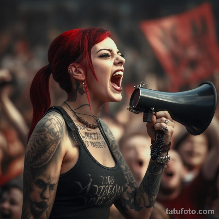 Искусство татуировки и феминизм - девушка с телом в тату 19 - 281023 tatufoto.com 19
