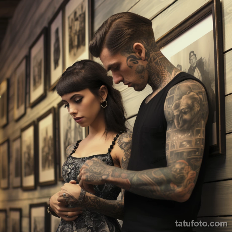 Татуировки и память - фото людей с тату - 29,10,2023 - tatufoto.com 012