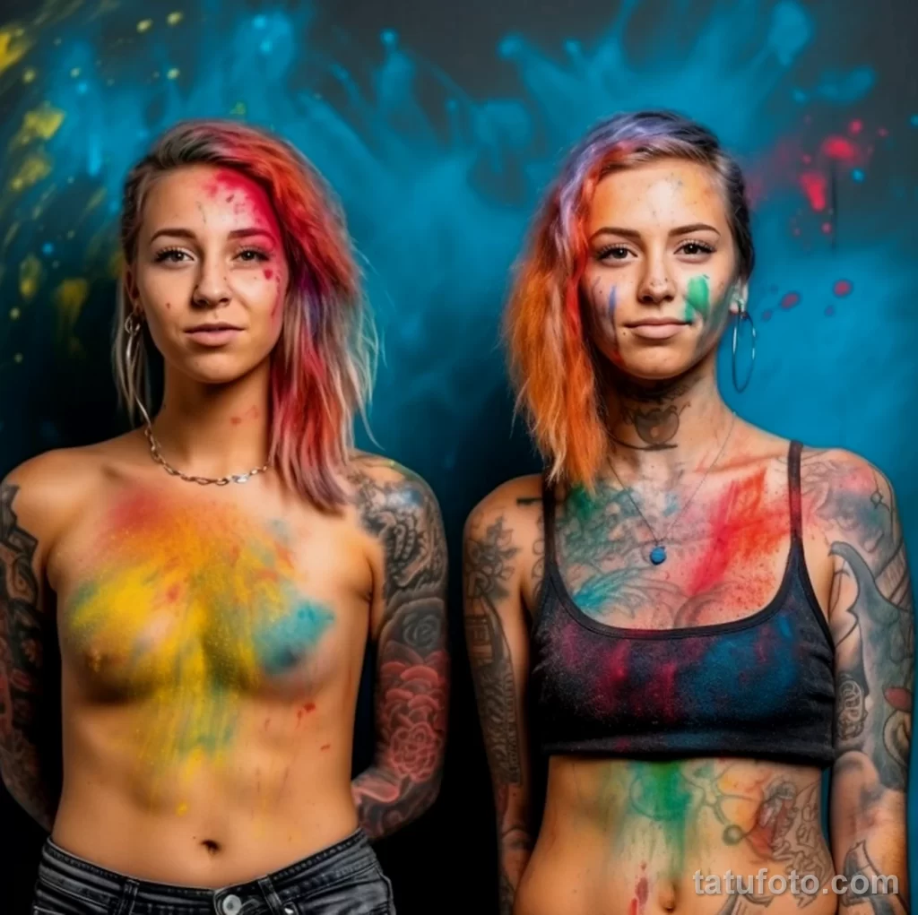 Фото красивых девушек с тату 003 tatufoto.com 20,10,2023