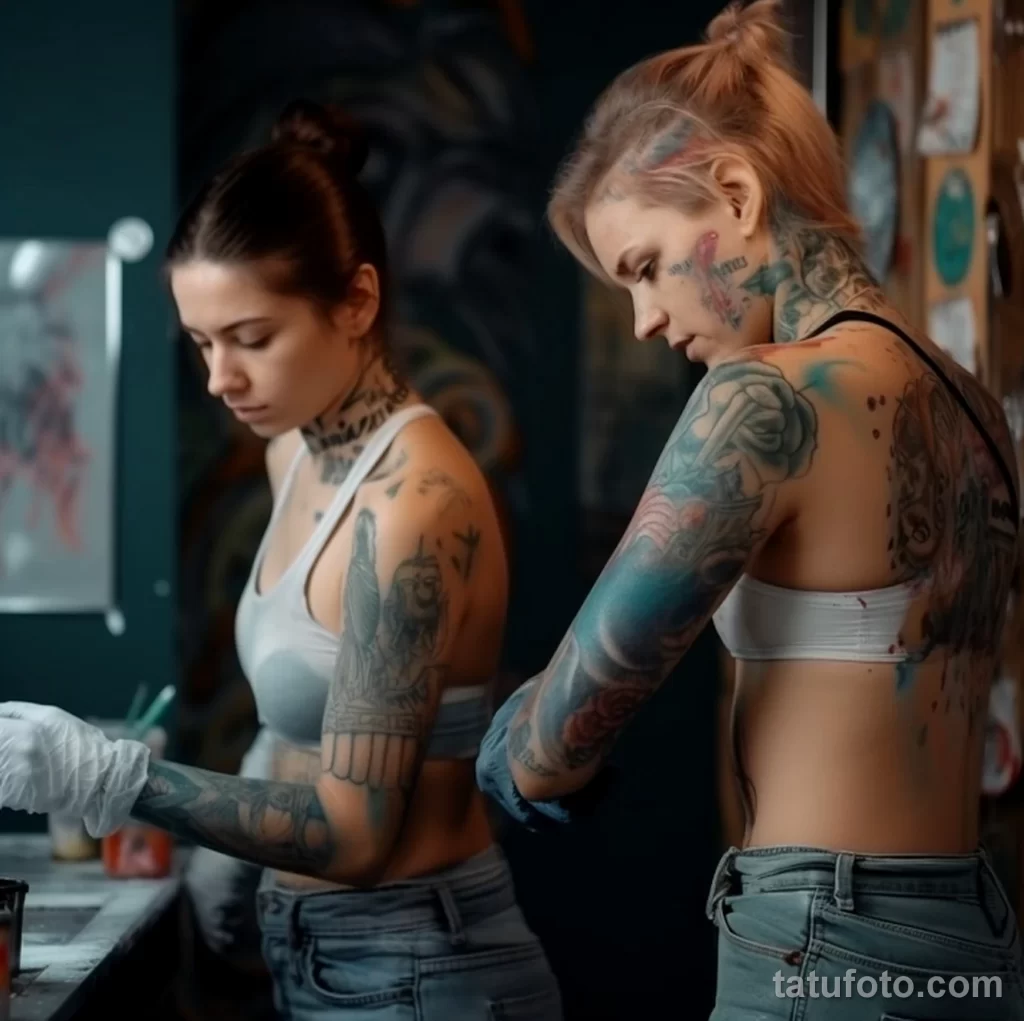 Фото красивых девушек с тату 005 tatufoto.com 20,10,2023