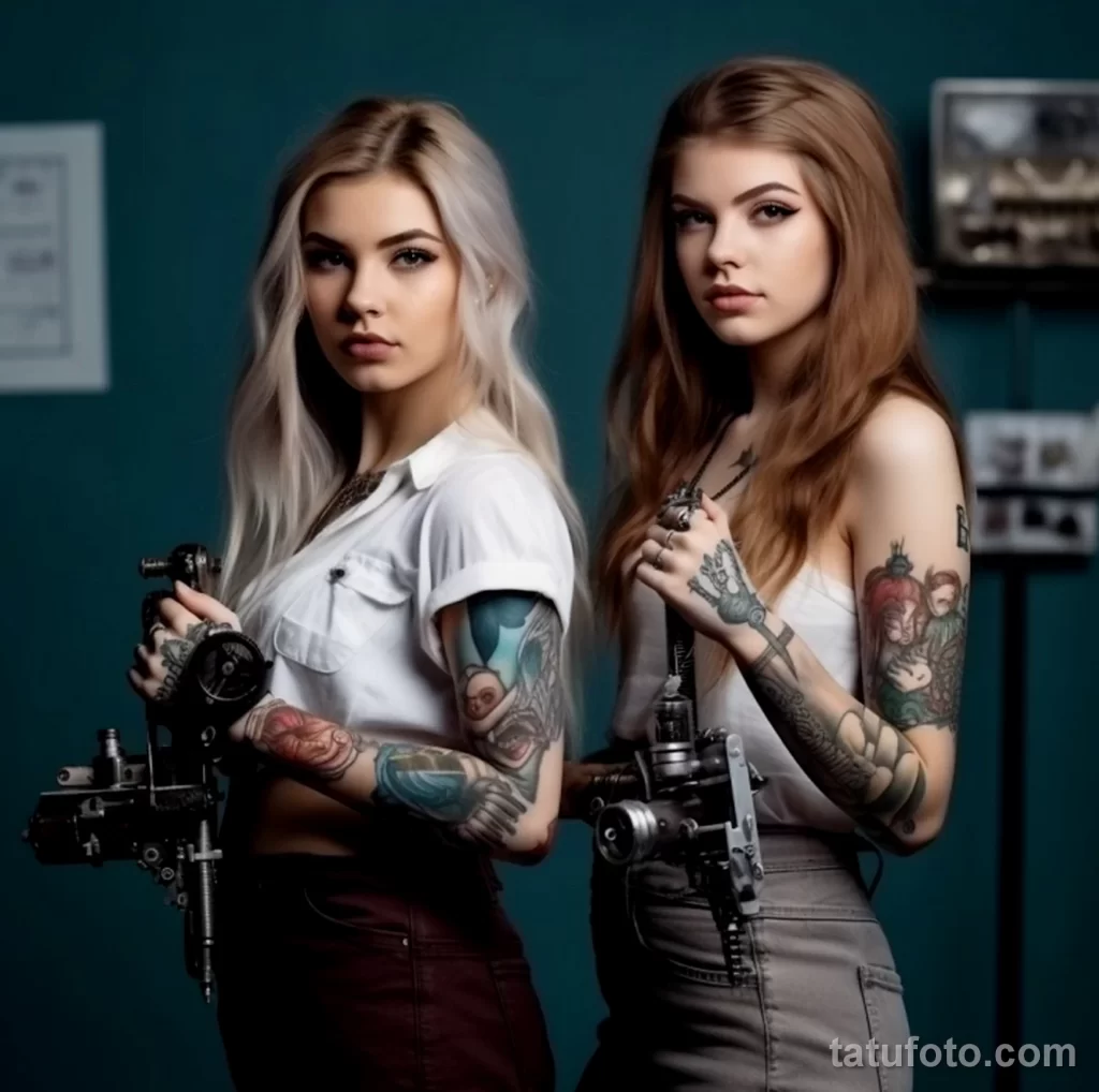Фото красивых девушек с тату 009 tatufoto.com 20,10,2023