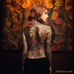 A tattooed woman sharing her tattoo journey on a blo cd fd b defcde 171123 tatufoto.com