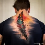 Feather and ink idea of tattoos about HIV stylize dcc fa a cfbc _1_2 231123 tatufoto.com