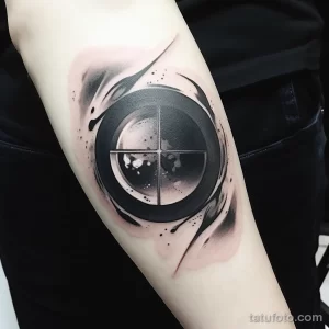 Hockey Puck Tattoo stylize v cfb fd b bbd becadd 241123 tatufoto.com