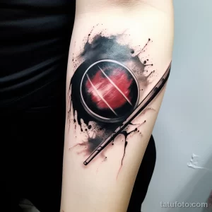 Hockey Puck Tattoo stylize v eb af aa cac 241123 tatufoto.com