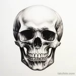 Photo realistic tattoo sketch of a detailed human sk f d e bfa aacdb _1_2_3 16.11.2023 tatufoto.com 103