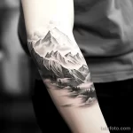 Photo realistic tattoo sketch of a picturesque mount bdec e bc adb fcbfb _1 16.11.2023 tatufoto.com 155