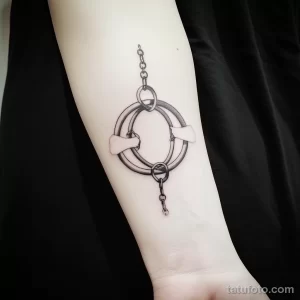 Realistic gymnastics rings tattoo on a gymnasts b bae a bb fac cefbcf 171123 tatufoto.com