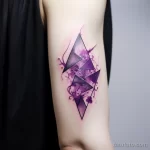 Violet triangle idea of tattoos about HIV stylize eff be b e dcbafcdc _1_2_3 231123 tatufoto.com