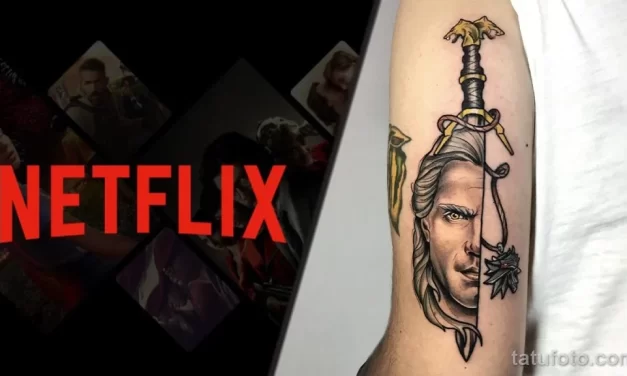 Бесплатные татуировки от Netflix