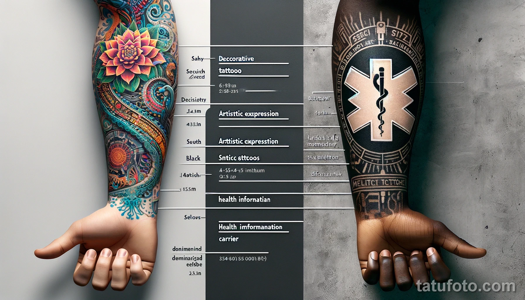 Иллюстрация татуировки в медицине- 05,11,2023 tatufoto.com 011