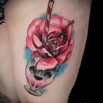 Пример рисунка татуировки с молочным коктейлем 12.11.2023 tatufoto.com 009