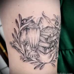 Пример рисунка татуировки с молочным коктейлем 12.11.2023 tatufoto.com 014