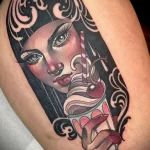 Пример рисунка татуировки с молочным коктейлем 12.11.2023 tatufoto.com 017