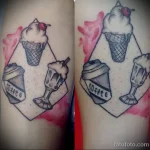 Пример рисунка татуировки с молочным коктейлем 12.11.2023 tatufoto.com 020