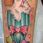 Пример рисунка татуировки с молочным коктейлем 12.11.2023 tatufoto.com 037