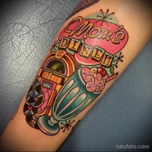 Пример рисунка татуировки с молочным коктейлем 12.11.2023 tatufoto.com 039