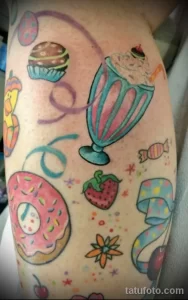 Пример рисунка татуировки с молочным коктейлем 12.11.2023 tatufoto.com 046