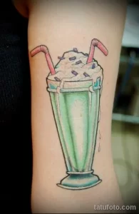 Пример рисунка татуировки с молочным коктейлем 12.11.2023 tatufoto.com 049