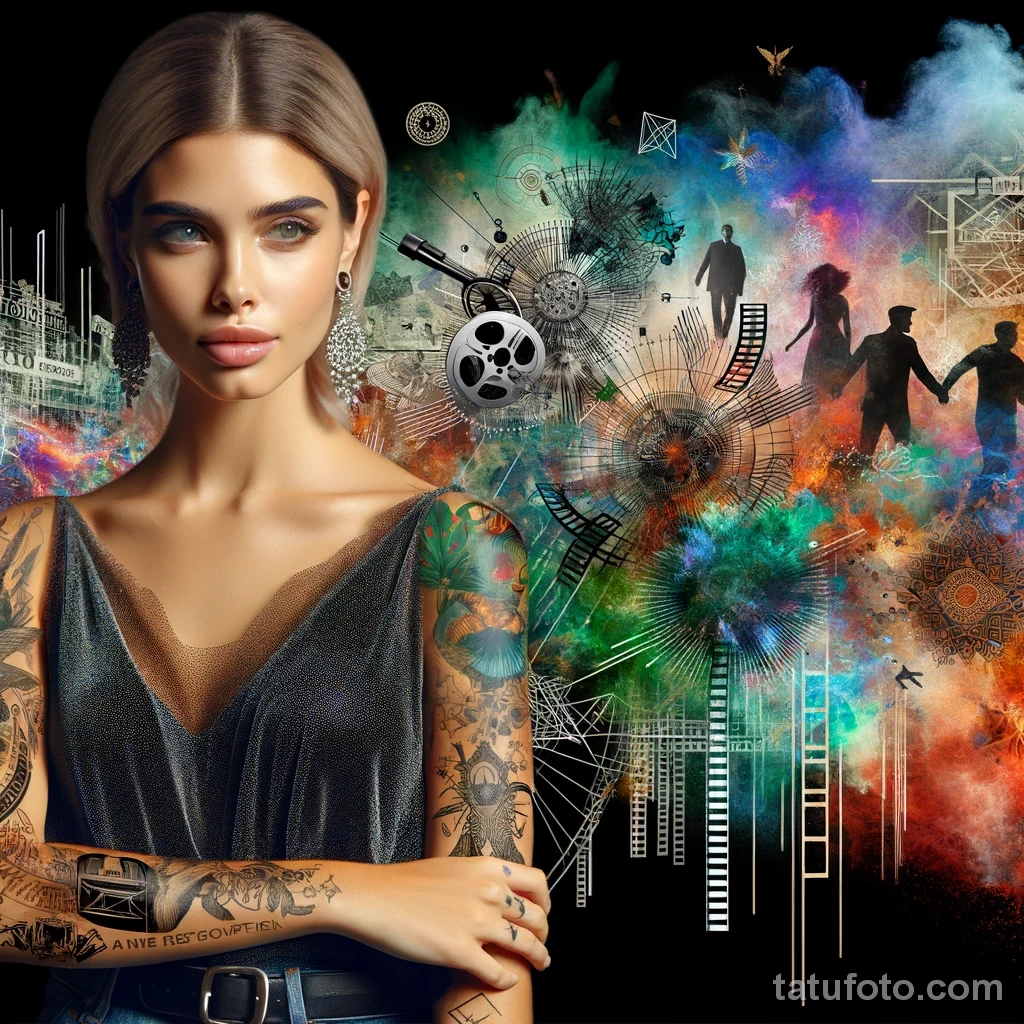 Современные тенденции в кино и татуировках 16.11.2023 tatufoto.com 58
