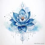 Фото пример рисунка акварельной татуировки ИДЕЯ ТАТУ 201123 tatufoto.com 152