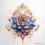 Фото пример рисунка акварельной татуировки ИДЕЯ ТАТУ 201123 tatufoto.com 157