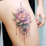 Фото пример рисунка акварельной татуировки ИДЕЯ ТАТУ 201123 tatufoto.com 405