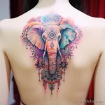 Фото пример рисунка акварельной татуировки ИДЕЯ ТАТУ 201123 tatufoto.com 431