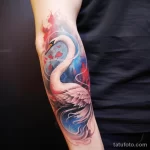 Фото пример рисунка акварельной татуировки ИДЕЯ ТАТУ 201123 tatufoto.com 583