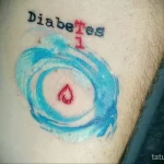 Фото пример рисунка тату для диабетика - 12,11,2023 tatufoto.com 100
