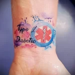 Фото пример рисунка тату для диабетика - 12,11,2023 tatufoto.com 113