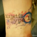 Фото пример рисунка тату для диабетика - 12,11,2023 tatufoto.com 118