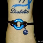Фото пример рисунка тату для диабетика - 12,11,2023 tatufoto.com 120