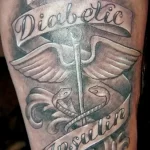 Фото пример рисунка тату для диабетика - 12,11,2023 tatufoto.com 124