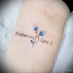 Фото пример рисунка тату для диабетика - 12,11,2023 tatufoto.com 72
