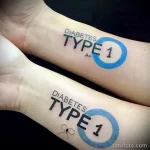 Фото пример рисунка тату для диабетика - 12,11,2023 tatufoto.com 85