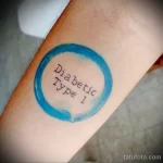 Фото пример рисунка тату для диабетика - 12,11,2023 tatufoto.com 88